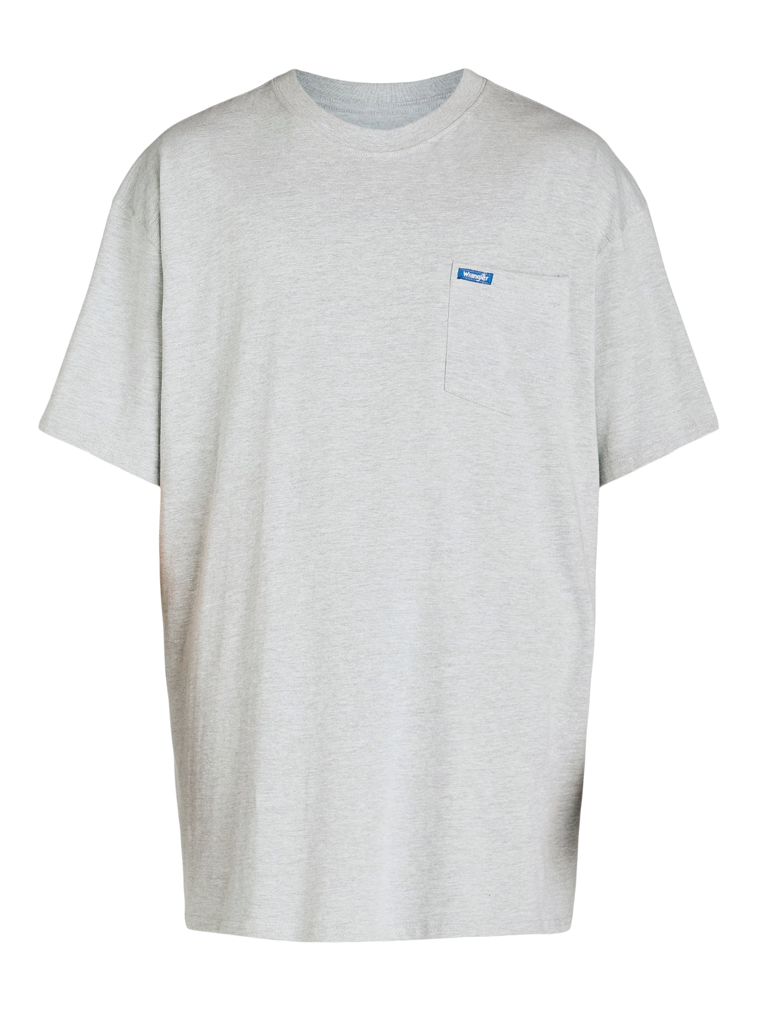 Wrangler Men's Big and Tall Pocket Tee ,Big size up to 6XL and Tall size up to 5XT