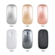 thumbnail image 4 of Wireless 2.4G Mouse Ultra-thin Silent Mouse Portable and Sleek Mice Rechargeable Mouse 10m/33ft Wireless Transmission (Black), 4 of 5