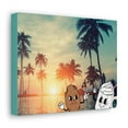 thumbnail image 3 of TSmartArt @ Walmart. Canvas Gallery Wrap - Multiple Sizes. Enjoying Sunset, 3 of 6