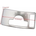 thumbnail image 2 of jfqm Console ES Switch Button Panel Trim Left Hand Drive Fit for Mercedes Benz E Class W212 2009 2010 2011 Silver Stainless Steel, 2 of 5