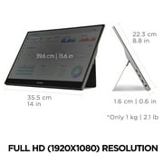 ViewSonic TD1655 15.6 Portable 1080p IPS Touch Monitor