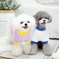 thumbnail image 4 of Walbest Dog Cat Clothes Outfit Coat Sweater Letter Print Costume Soft Warm Pet Winter Party Dress Up Clothes Apparel for Puppy, 4 of 6
