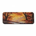 thumbnail image 1 of Country Computer Mouse Pad, Paint of a Forest with Autumn Color Leaves Fall Time Sadness Season Theme Art, Rectangle Non-Slip Rubber Mousepad Large, 31" x 12" Gaming Size, Orange Brown, by Ambesonne, 1 of 2
