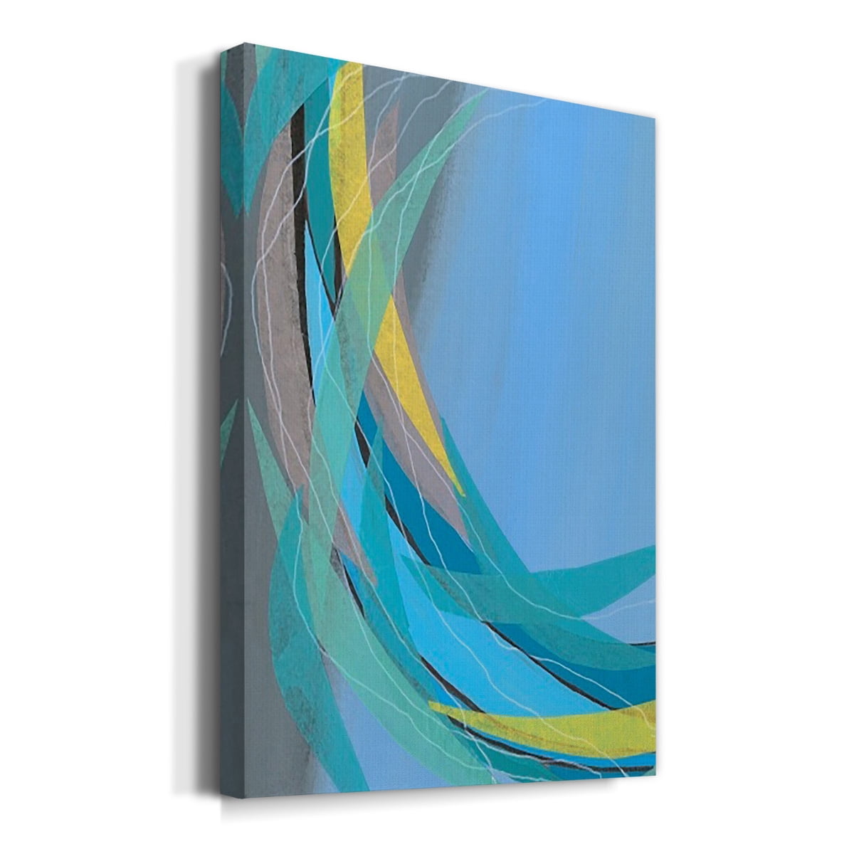 Circulating Flow I Premium Gallery Wrapped Canvas - Ready to Hang
