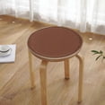 thumbnail image 2 of Round Memory Foam Chair Pad Anti Slip Stool Cushion For Dining Kitchen Office Comfort Seat With Removable Cover Chair Cushion Brown 12*12 In, 2 of 8