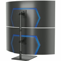 VIVO Dual Ultrawide Monitor Desk Stand, Adjustable Mount for 2 Screens up to 45"