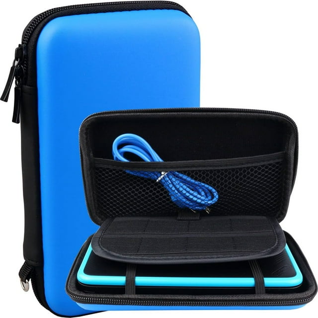 AMERTEER Étui de Remplacement 3DSTG Étui 3DS avec 8 Supports de Jeu Étui Rigide de Protection et de Transport Compatible avec New 3DS TG New 3DS 3DS TG NDSI NDSL