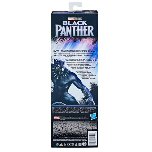 Figura Pantera Negra Marvel Titan Hero Series De 12 Pulgadas | Envío Gratis