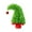as show, variant on 2025 & CISIL - Green Christmas Tree Bent Plastic Tree, Artificial Christmas Desktop Home Decor Cloth Bag Base Wrapped For Indoor Desktop Decoration