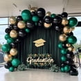 thumbnail image 4 of Kit de guirnaldas con globos HibaoPati, negro, verde y dorado, 99 piezas, 4 of 9