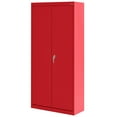 thumbnail image 5 of Sandusky Nystead 20-Gauge Welded Steel Garage Storage Cabinet, Red, 5 of 6