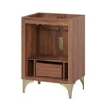 thumbnail image 3 of Modway Daylight 24" Bathroom Vanity Cabinet in Walnut, 3 of 7