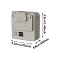 thumbnail image 3 of Klonfd Portable Personal Fan And USB Rechargeable Battery For Outdoor And Indoor Activities, 3 of 6