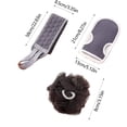 thumbnail image 3 of VBODN Bath Sponges for Shower,Shower Loofah Clearance,Bath Towel Three Piece Set Back Pull Bath Ball Bath Towel Set Double Sided Back Rubbing Bath Towel Strong Mud Scrubbing Extended, 3 of 6
