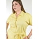 thumbnail image 5 of Vestido camisero de lino Roman Fashion /Tallas Extras, 2336 (Amarillo) amarillo 38, 5 of 6
