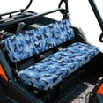 thumbnail image 2 of HUIACONG Dog Camo UTV Seat Covers Waterproof Polyester Breathable 4 Wheeler Seat Cover Non-Slip Soft for Kawasaki Mule 4010, 2 of 7