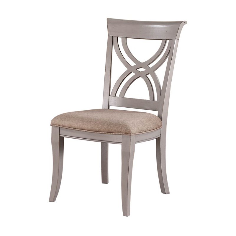 Emerald Home Brighton Dove Gray Dining Side Chairs Set of 2 Walmart