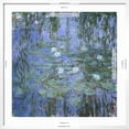 thumbnail image 5 of Art.com Waterlily Pond, C. 1916-19 Giclee Print by Claude Monet, White Frame Wall Art, 29" x 29", 5 of 5