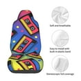 thumbnail image 4 of Wukai Vintage Audio Cassettes Car Seat Covers Full Set Soft Padding Universal, 4 of 5