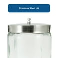 thumbnail image 3 of McKesson Sundry Jar, Unlabeled - Glass, Stainless Steel Lids - 4.5 in x 7 in, 6 Ct, 3 of 10