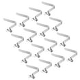 thumbnail image 1 of Unique Bargains 8x5mm Kayak Paddle Snaps, Hollow Button Single Pin Lock Tube Spring Clips for Tent Pole, 16 Pack, Silver, 1 of 6