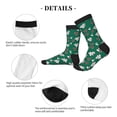 thumbnail image 4 of Pofeuu Gingerbread Snowman Cookies Print Crew Socks, Adult Running Hiking Socks for Youth and Adult, 4 of 7