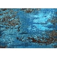 thumbnail image 1 of Ahgly Company Indoor Rectangle Oriental Light Blue Industrial Area Rugs, 5' x 8', 1 of 4