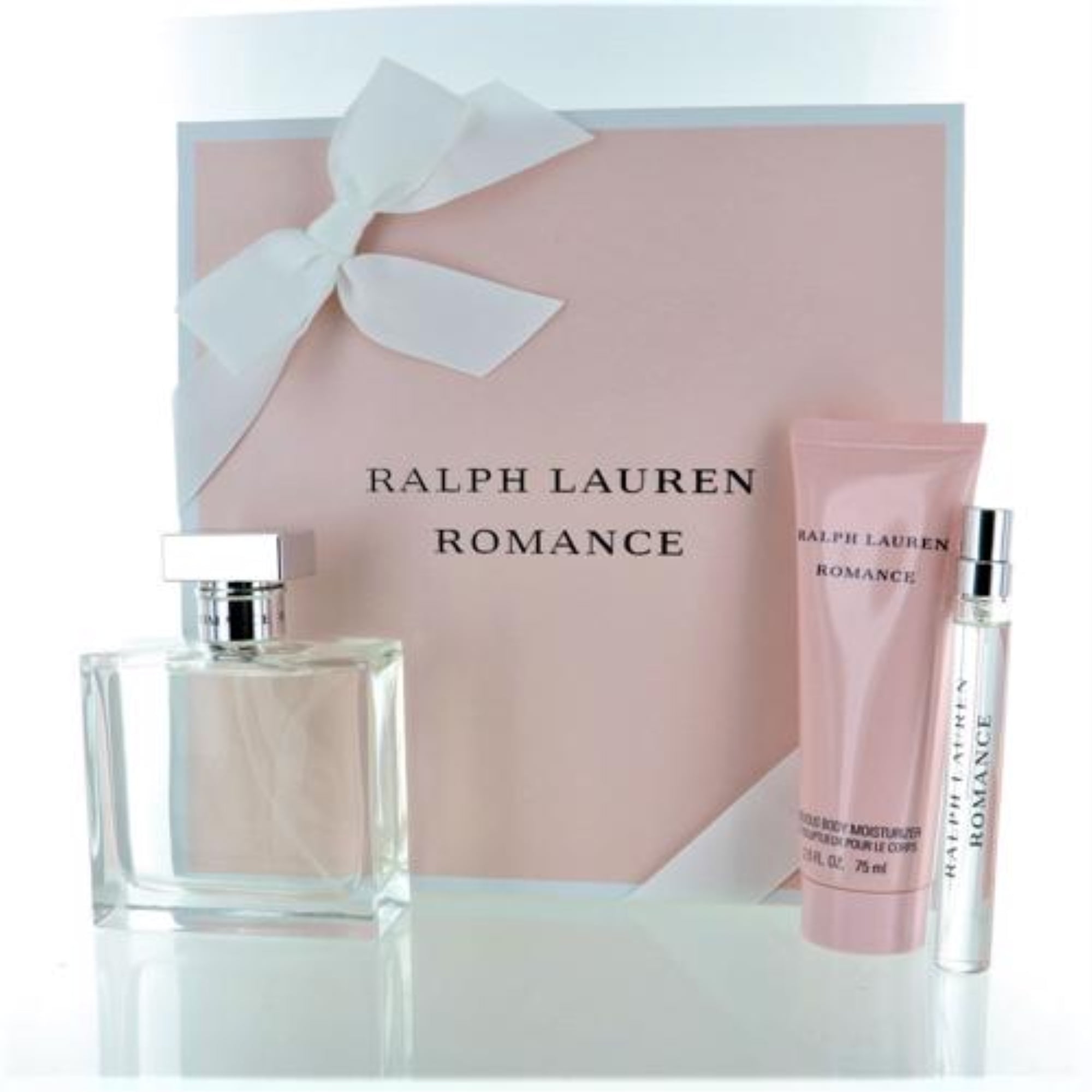 verkorten leven Dinkarville ROMANCE WOMEN 3 PIECE GIFT SET - 3.4 OZ EAU DE PARFUM SPRAY by RALPH LAUREN  - Walmart.com