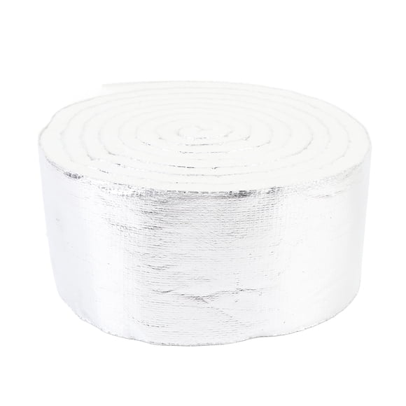 Pipe Wrap Insulation Roll, Strong Adhesive Waterproofing Fiberglass Insulation Roll Easy To Remove IMPA813872 Versatile for Home Repairs