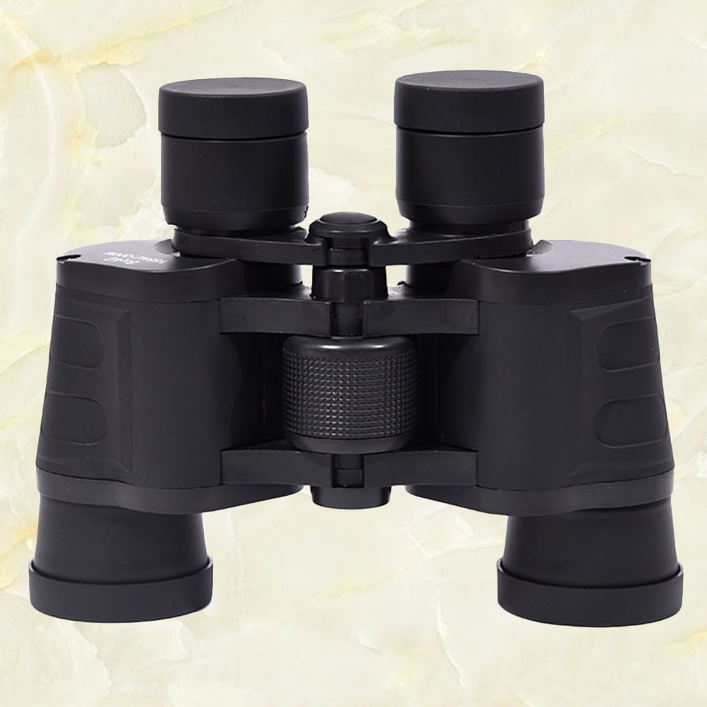 Gongxipen 8x40 Common Telescope High Magnification Binoculars Outdoor Portable Durable Telescope for Professional and Personal Use (Black)