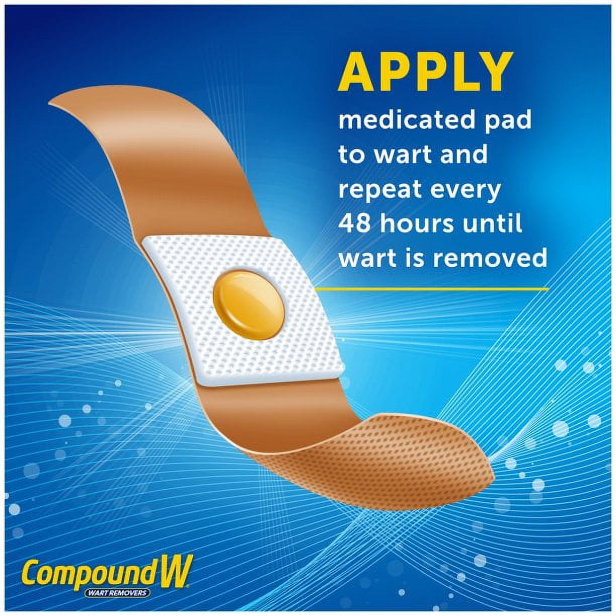 Compound W Warts Remover Medicated Maximum Strength Pads, 14ct, 3-Pack