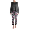 thumbnail image 4 of Secret Treasures Women's Cocoa Sleep Jogger Pants, 4 of 7