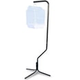 thumbnail image 4 of Black Sturdy Tubular Steel Hanging Bird Cage 3 Leg Support Base Stand With Metal Hook, 4 of 5
