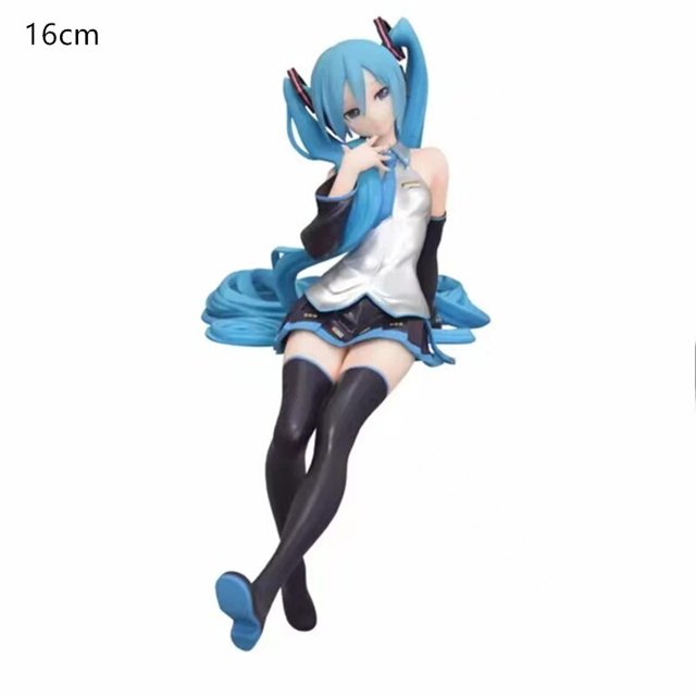 Anime japonés Hatsune Miku muñeca fiesta decoración PVC sin caja16cmNINGUNA CAJA zhangyuxiang unisex