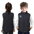 thumbnail image 5 of Hicidod Kids Heated Vest With 13 Heating Zones Lightweight Zip Up Warm Heated Coat Usb Charging Hooded Waterproof Heated Jackets, 5 of 9