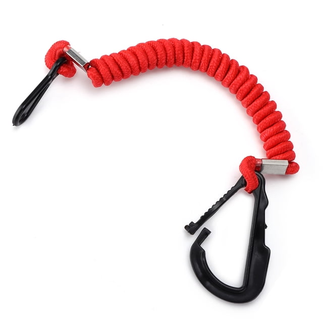 Cordón De Seguridad Kill Switch, Durabilidad Cuerda Trenzada Roja 8M0092849 Para Reemplazo De Seguridad Para Emergencia Mercruiser
