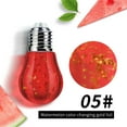thumbnail image 4 of Flavored Lip Gloss Transparent Lip Oil Mini Lip Butter Shiny Moisturizing Fruit Scent Holiday Bulb Wand Applicator Lip Care Makeup Gift For Teens Women Long Lasting Glossy Finish, 4 of 8