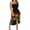 Multicolor, variant on womens plus size dresses Women'S Summer Print Strapless Long Dress Beach Split Dress Party Club Dress