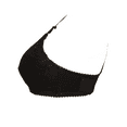 thumbnail image 4 of BIMEI Mastectomy Bra with Pockets for Breast Prosthesis Women's Full Coverage Wirefree Everyday Bra plus size 8102,Black,36B, 4 of 7