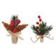 thumbnail image 2 of GOOHOCHY 2 anillos para servilletas navideñas con forma de bayas, broches para servilletas, decoración de mesa., 2 of 7