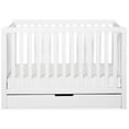 thumbnail image 3 of Carter's By DaVinci Colby 4-In-1 Convertible Crib With Trundle Drawer in White, 3 of 11