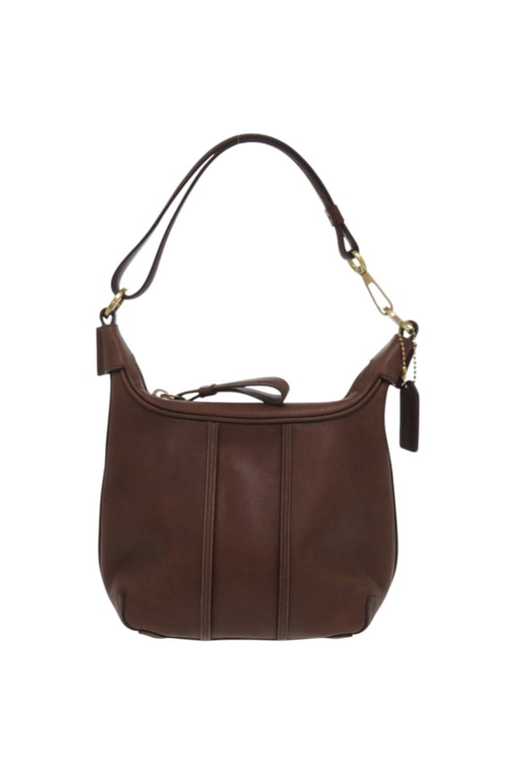 Pre-Owned Coach one-shoulder bag, Old leather, brown, shoulder bag 0673 COACH (Good)