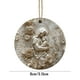 thumbnail image 4 of ¡Oferta por Tiempo Limitado!, Adorno colgante decorativo de ambiente festivo navideño, adorno colgante 2D Akmoler, 4 of 8