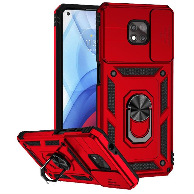 Estuche GANGXUN para Motorola Moto G Power 2021, soporte giratorio 360°, estilo mecánico y magnético
