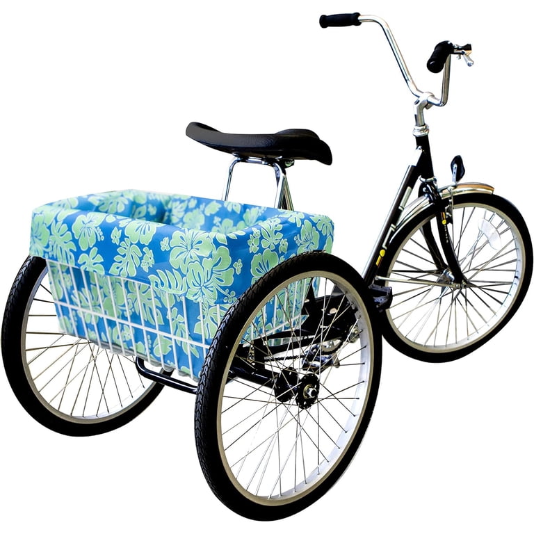 Cruiser Candy Adult Trike Bicycle Basket Liner, Nylon, Rack