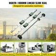 thumbnail image 2 of VEVOR Linear Guide Rail 2PCS HGR20-1000mm +4 Slide Blocks RM1605 BF/BK12 Nut CNC, 2 of 9