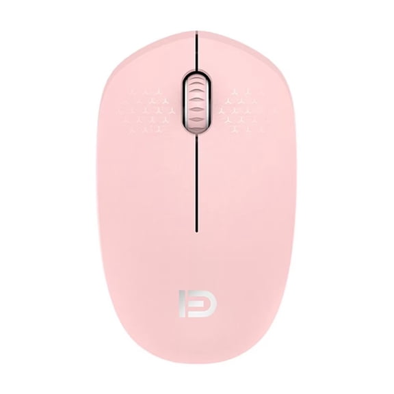 IDOLCO Wireless Mouse Portable Mobile Mouse with Nano USB Receiver, 2.4G Wireless Optical Mouse Silent-Click Mice For Laptop, Computer [Pink]