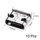 thumbnail image 2 of Conector USB PCB Tipo-C 3.1 hembra de 16 pines, socket de carga rápida, 10 piezas, 2 of 4