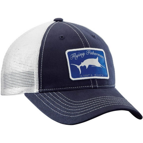 Flying Fisherman Marlin Trucker Hat (Two Colors Available)