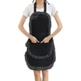 thumbnail image 1 of Kitchen Apron Funny Cooking Baking Apron Cleaning Apron with Pocket Adjustable Men Women, 1 of 2